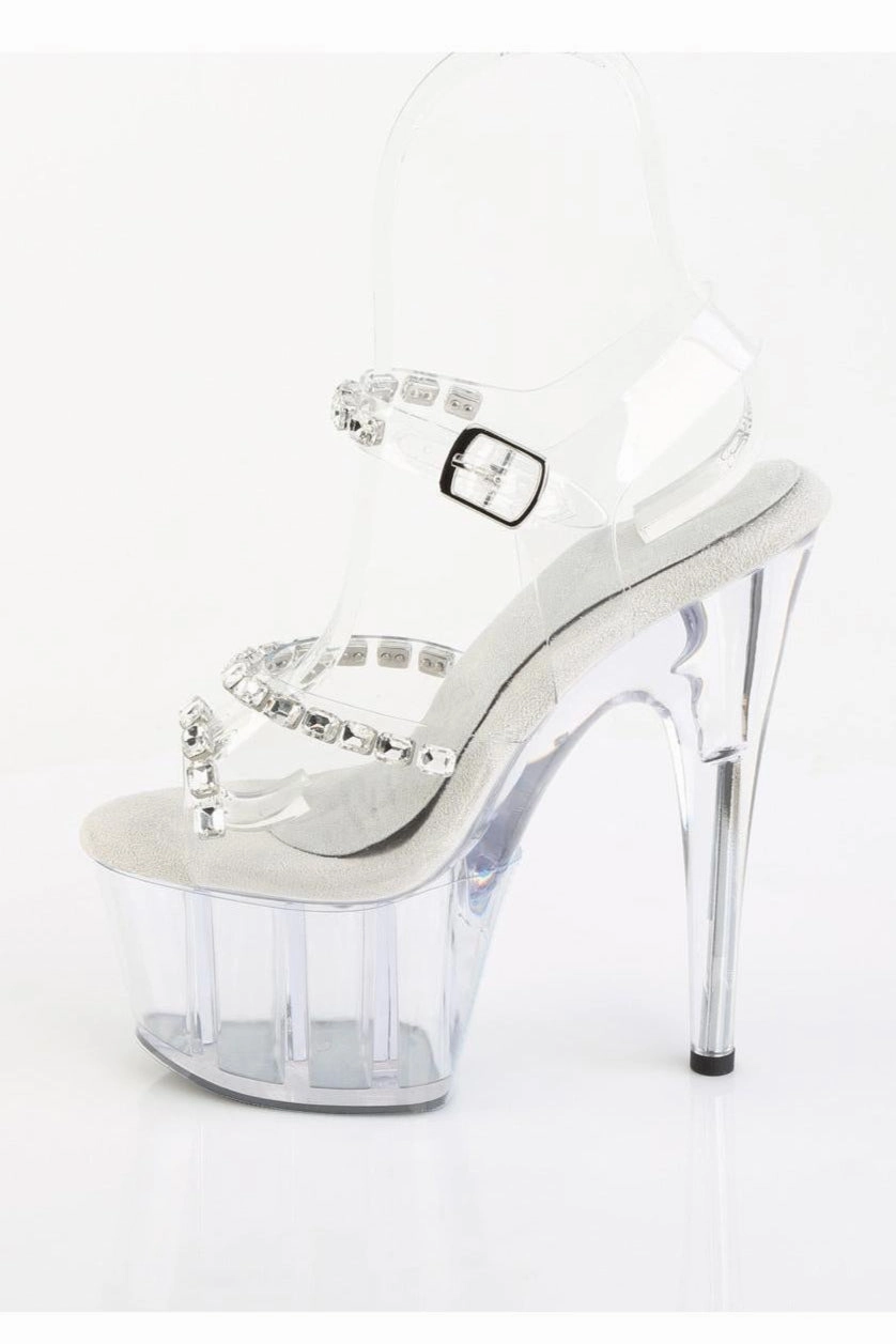 Pleaser ADORE-708PREM-STN Sandal