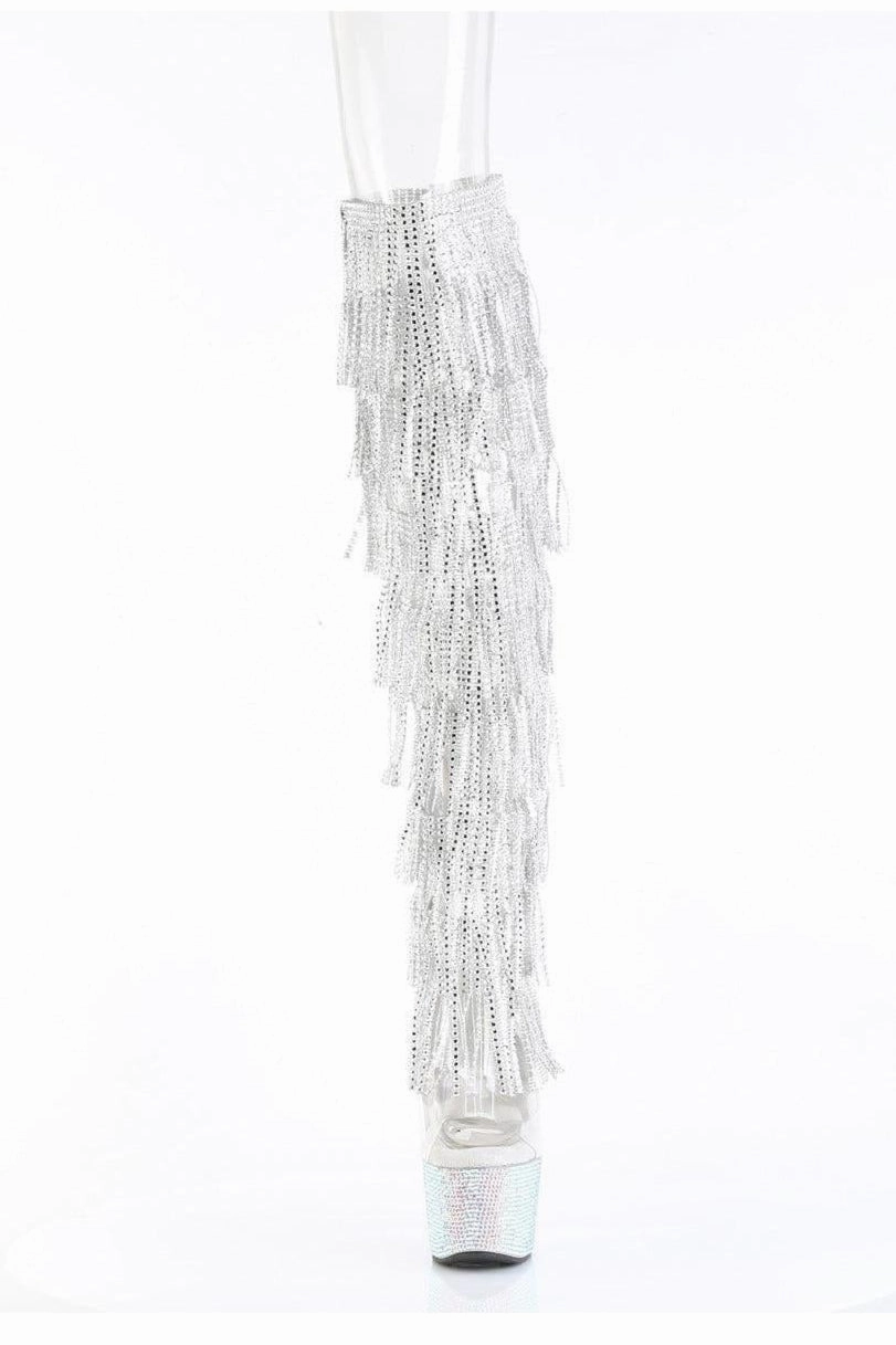 Pleaser BEJEWELED-3019C-RSF Thigh Boot