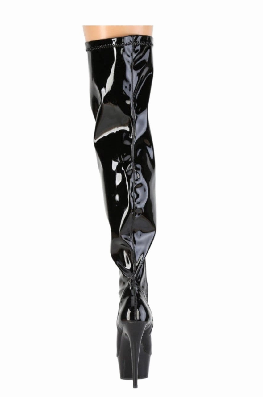 Pleaser DELIGHT-3000WCF Thigh Boot