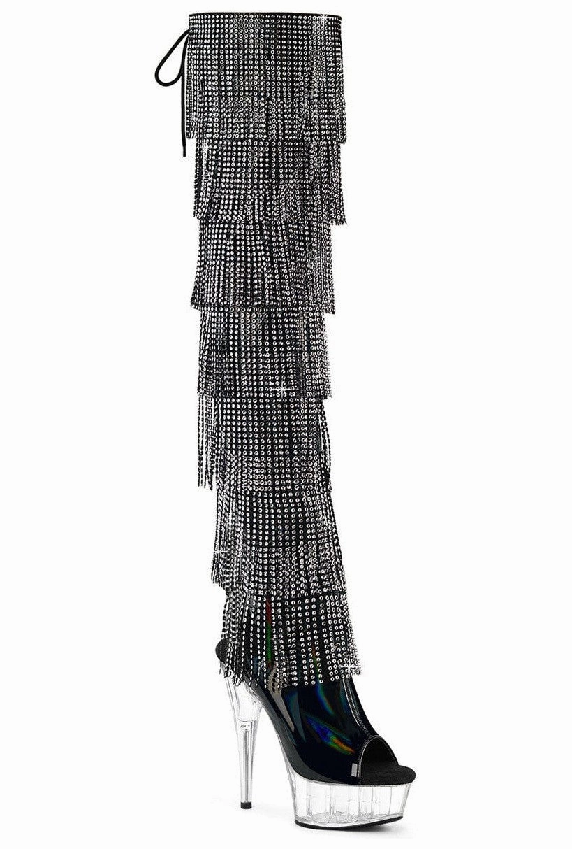 Pleaser DELIGHT-3017HG-RSF Thigh Boot