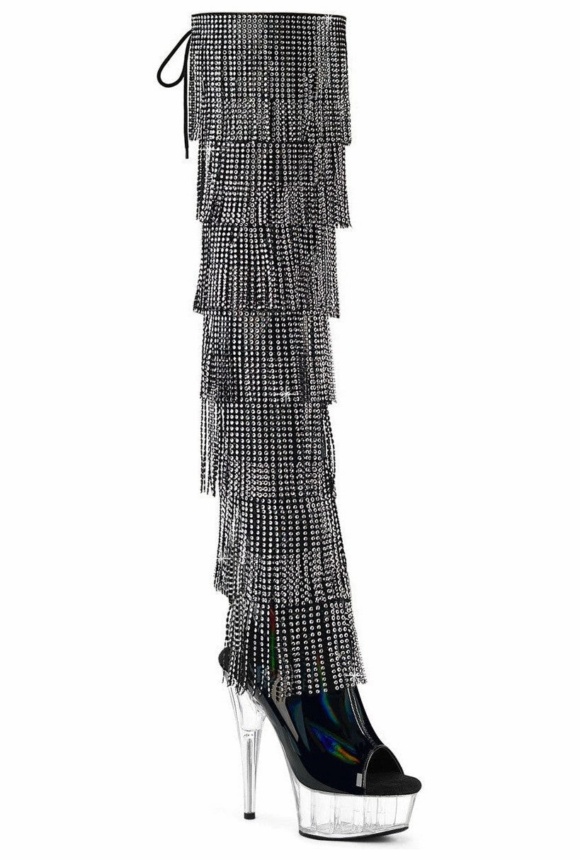 Pleaser DELIGHT-3017HG-RSF Thigh Boot