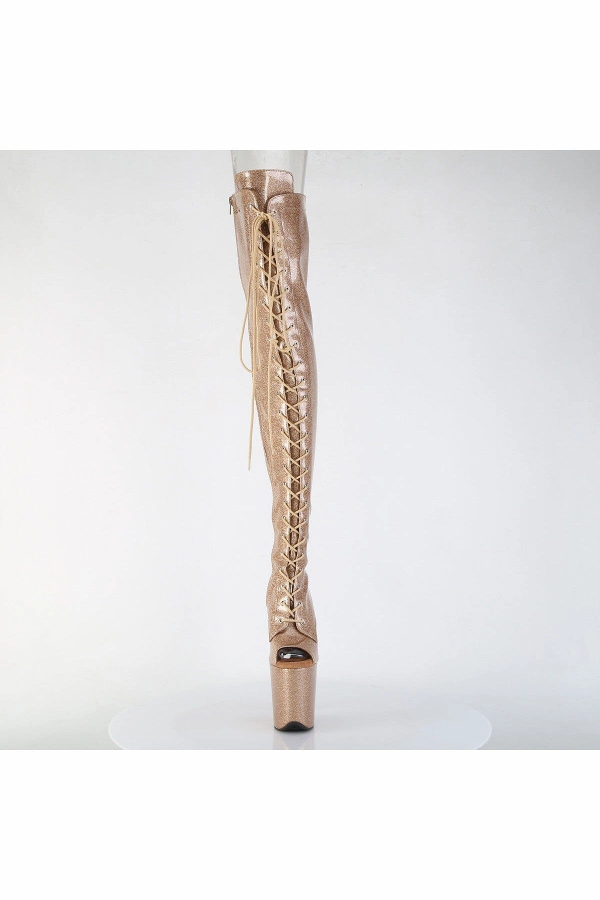 Pleaser FLAMINGO-3021GP Thigh Boot
