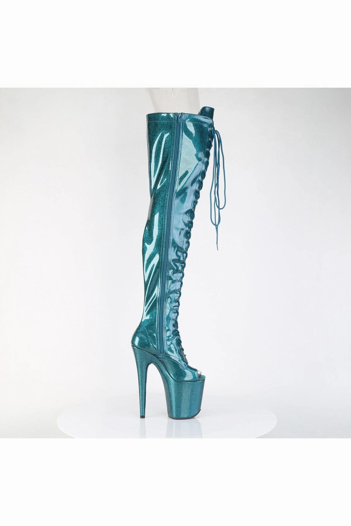 Pleaser FLAMINGO-3021GP Thigh Boot