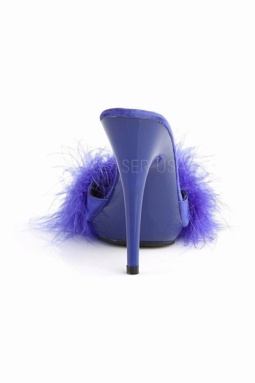 POISE-501F Slide | Blue Genuine Satin