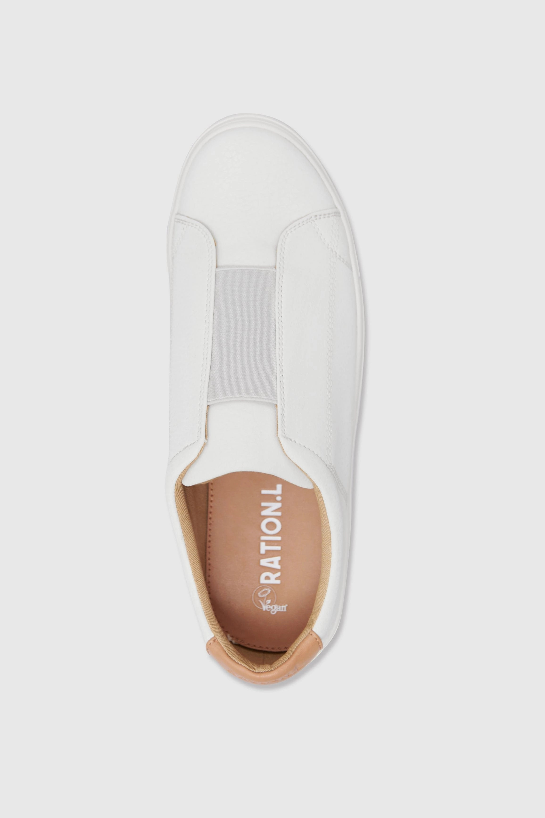 R-Joy Slip On Vegan Sneakers | Lunar Rock Grey