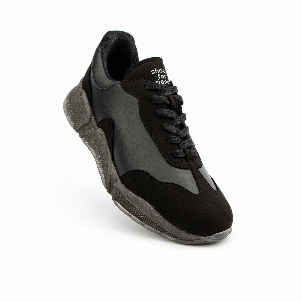 RC Apple Leather Vegan Sneakers | Black
