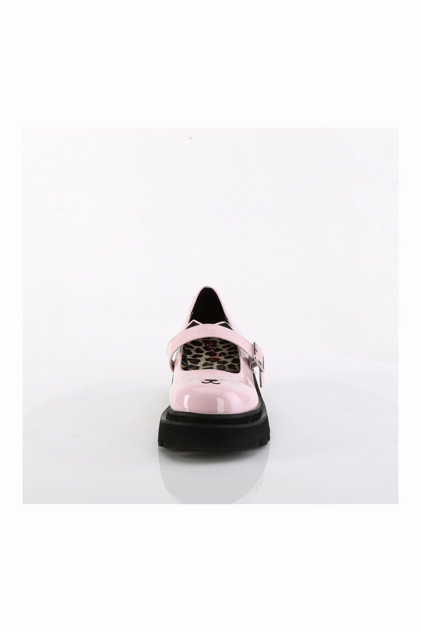 RENEGADE-56 Pink Hologram Patent Mary Janes