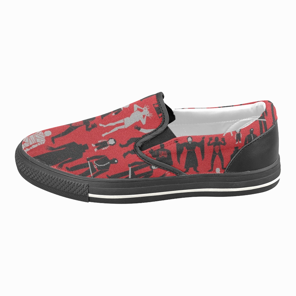 Scared Footless Slip On Shoes