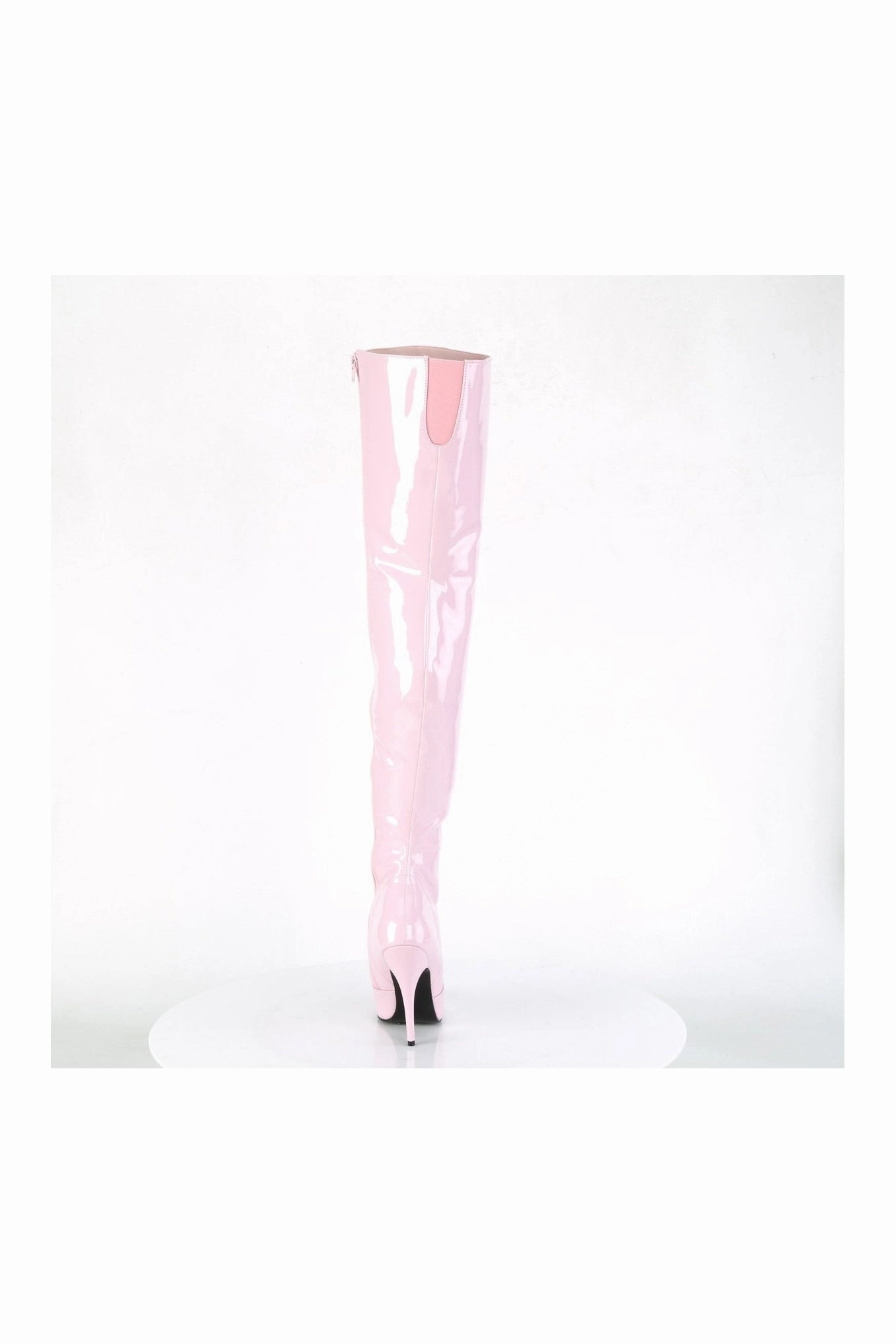 SEDUCE-3010 Thig Boot | Pink Patent