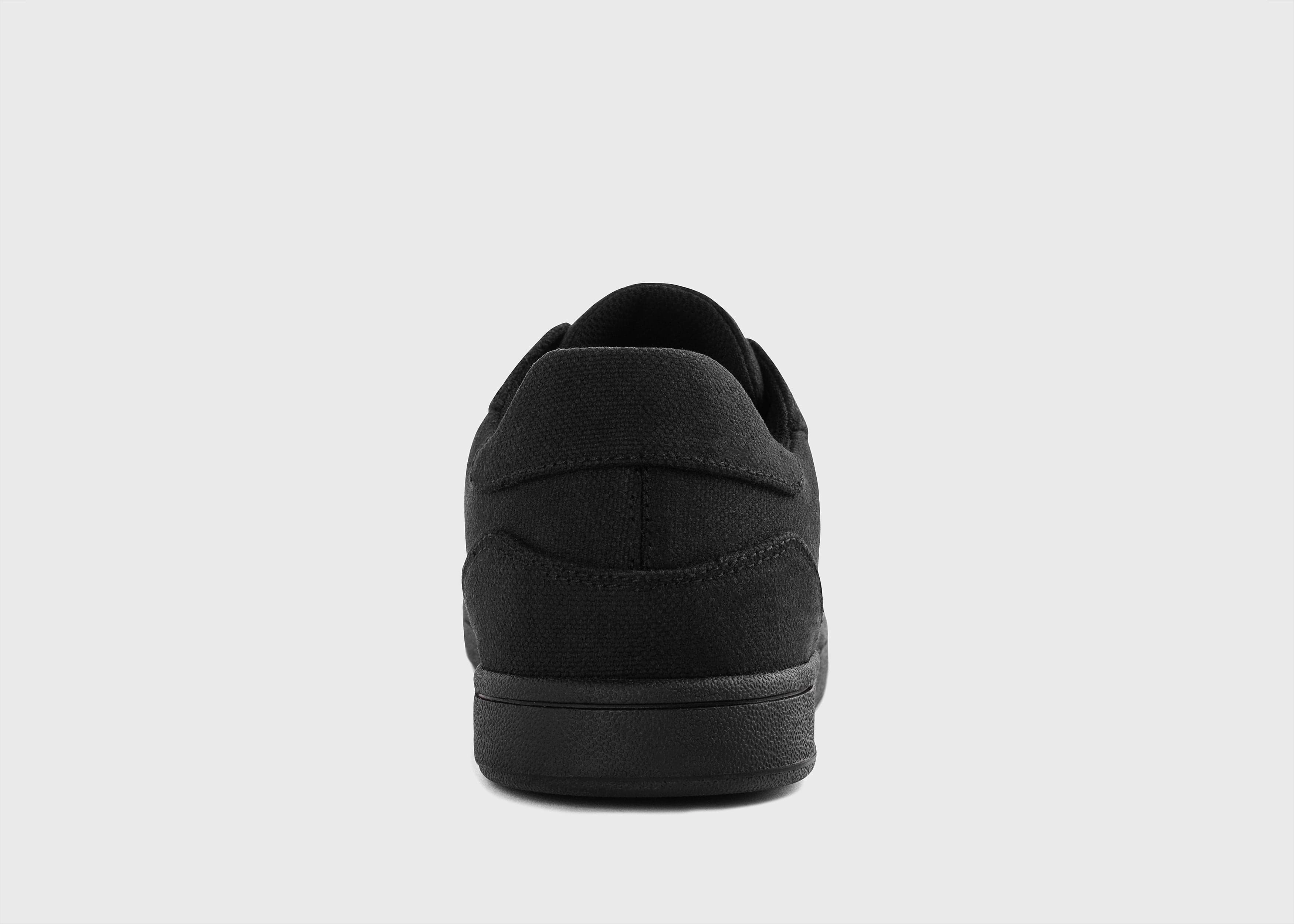 Seeker Men's Vegan Hemp Sneakers | Full Black