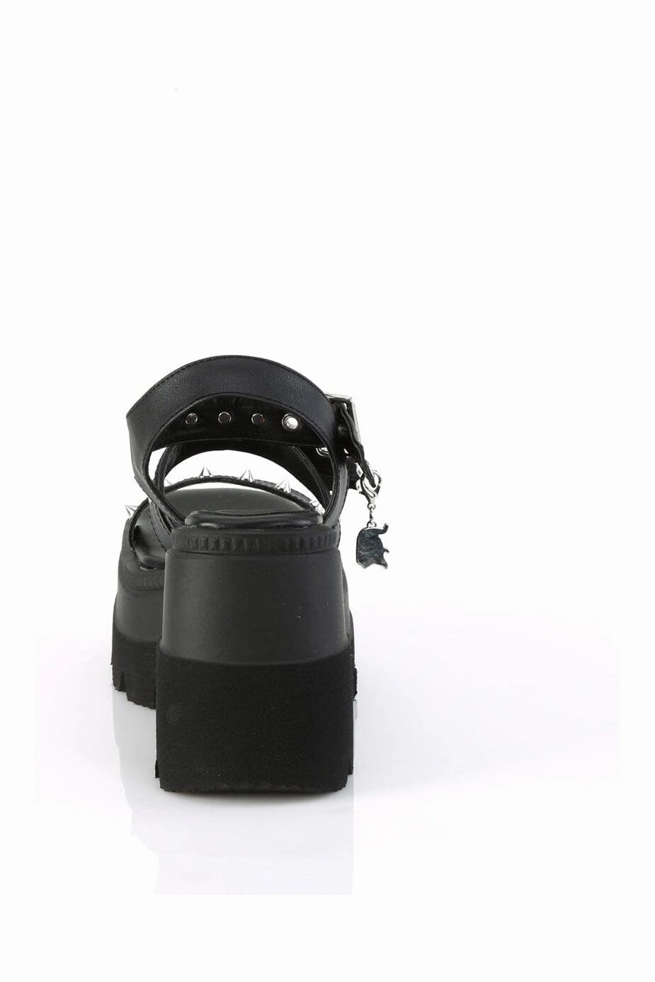 SHAKER-13 Black Vegan Leather Sandal