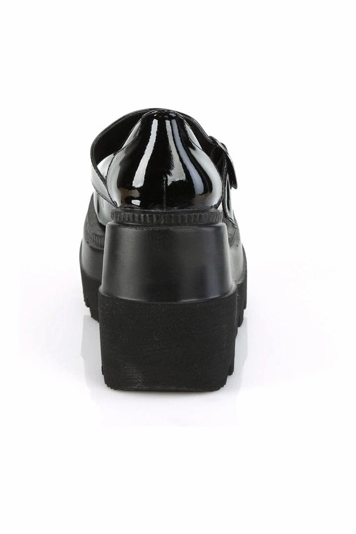 SHAKER-23 Black Patent Mary Jane