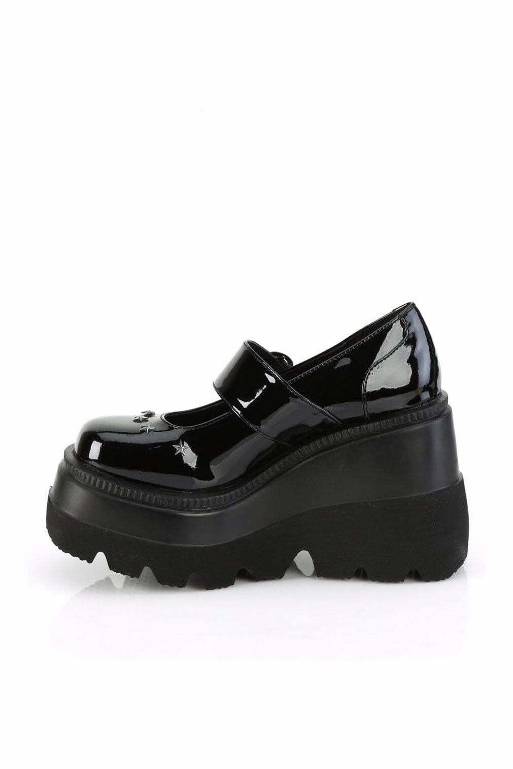 SHAKER-23 Black Patent Mary Jane