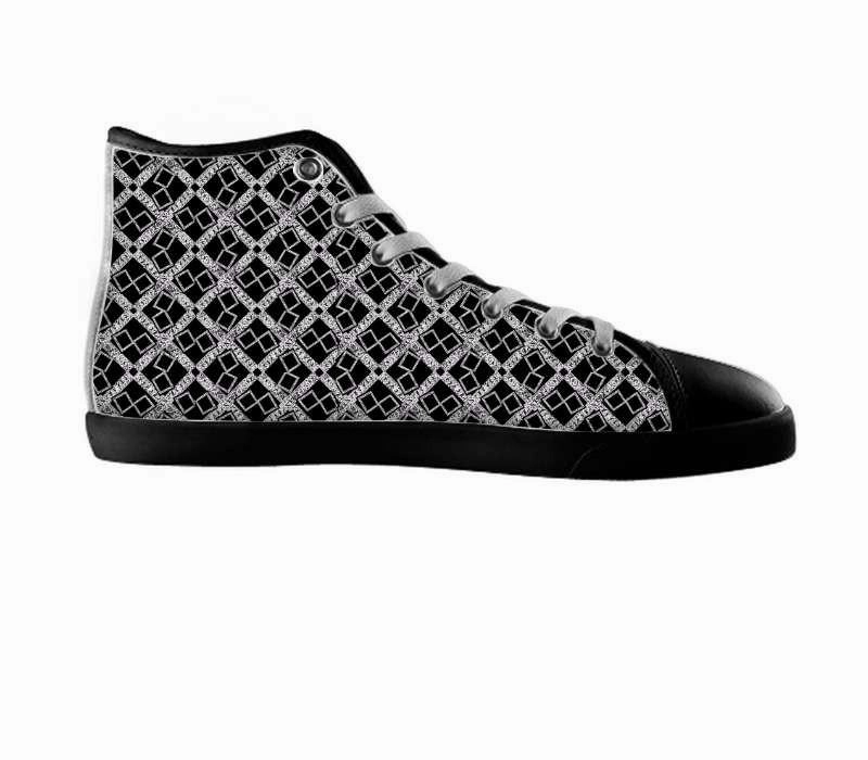 Silver Black Logissimo lightweight high top
