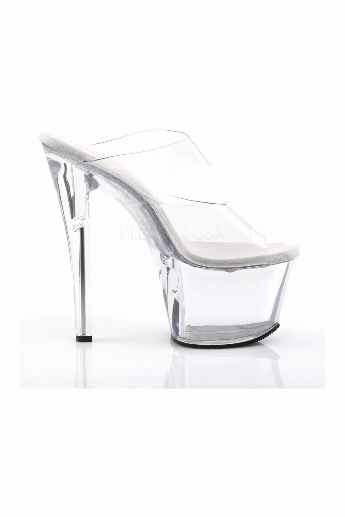 SKY-302 Platform Slide  | Clear Vinyl