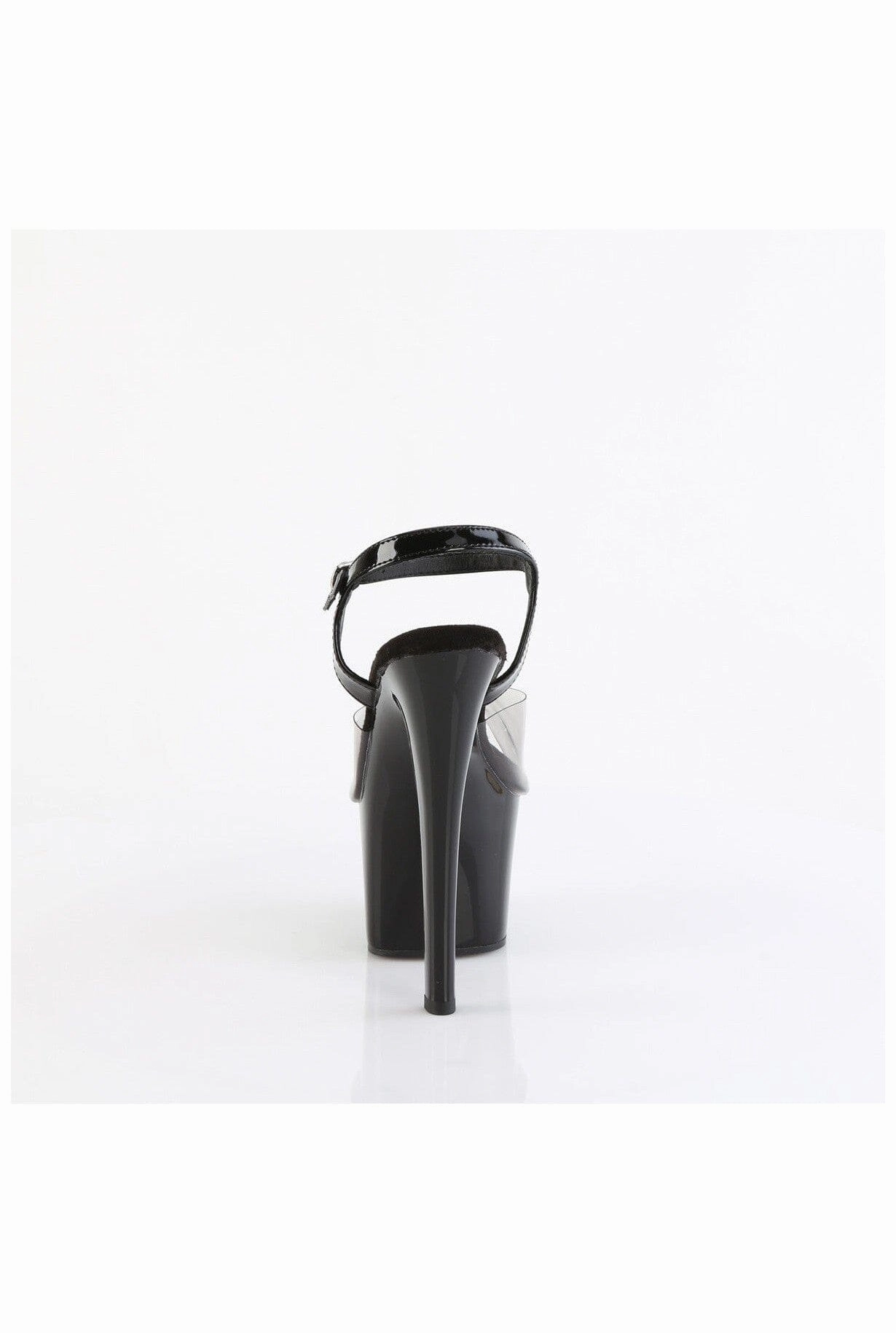 SKY-308-1 Black Vinyl Sandal