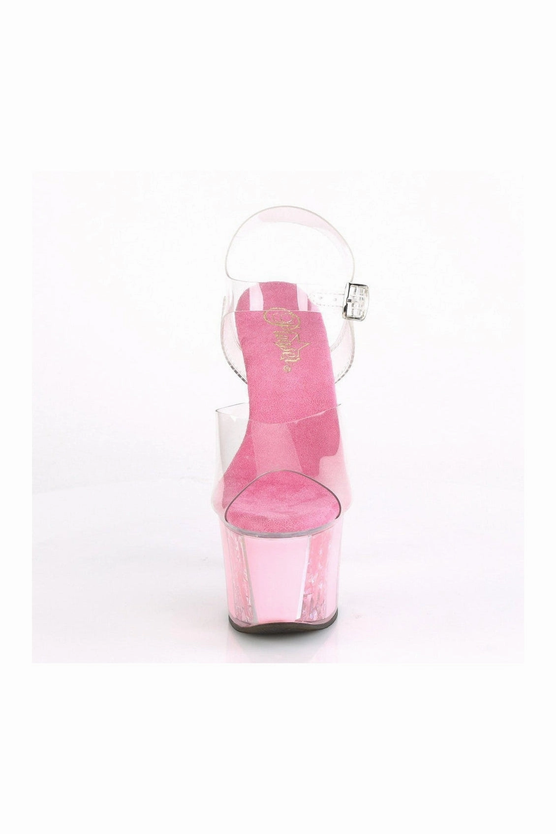 SKY-308OF Exotic Sandal | Clear Vinyl