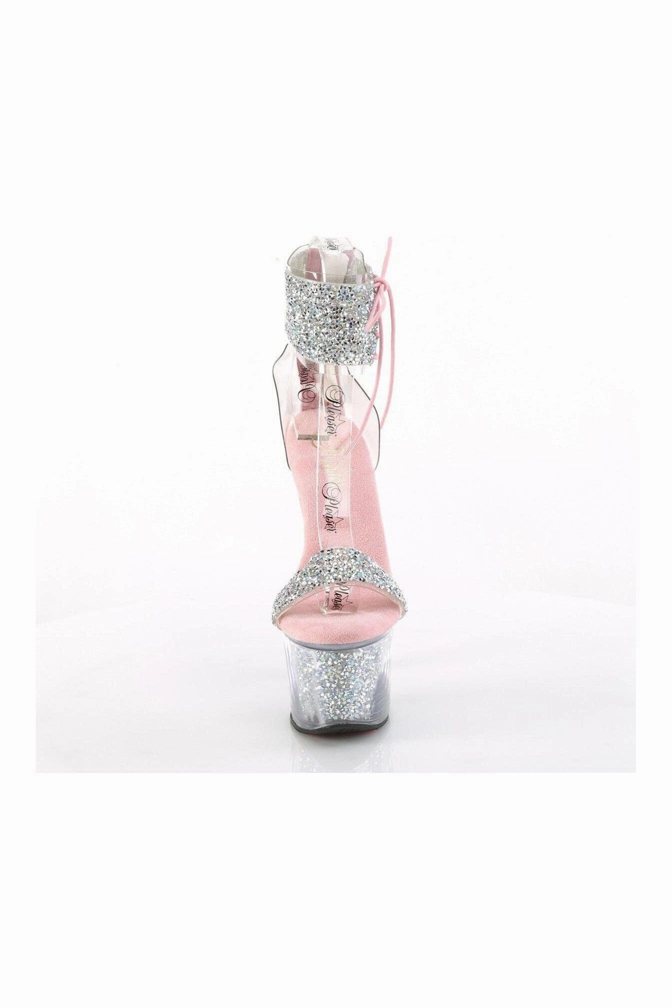 SKY-327RSI Silver Vinyl Sandal