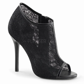 SS-AMUSE-56 Bootie | Black Fabric