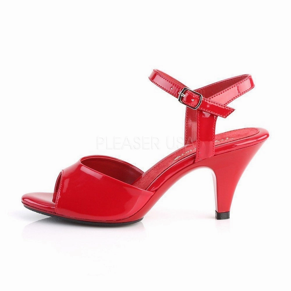 SS-BELLE-309 Sandal | Red Patent