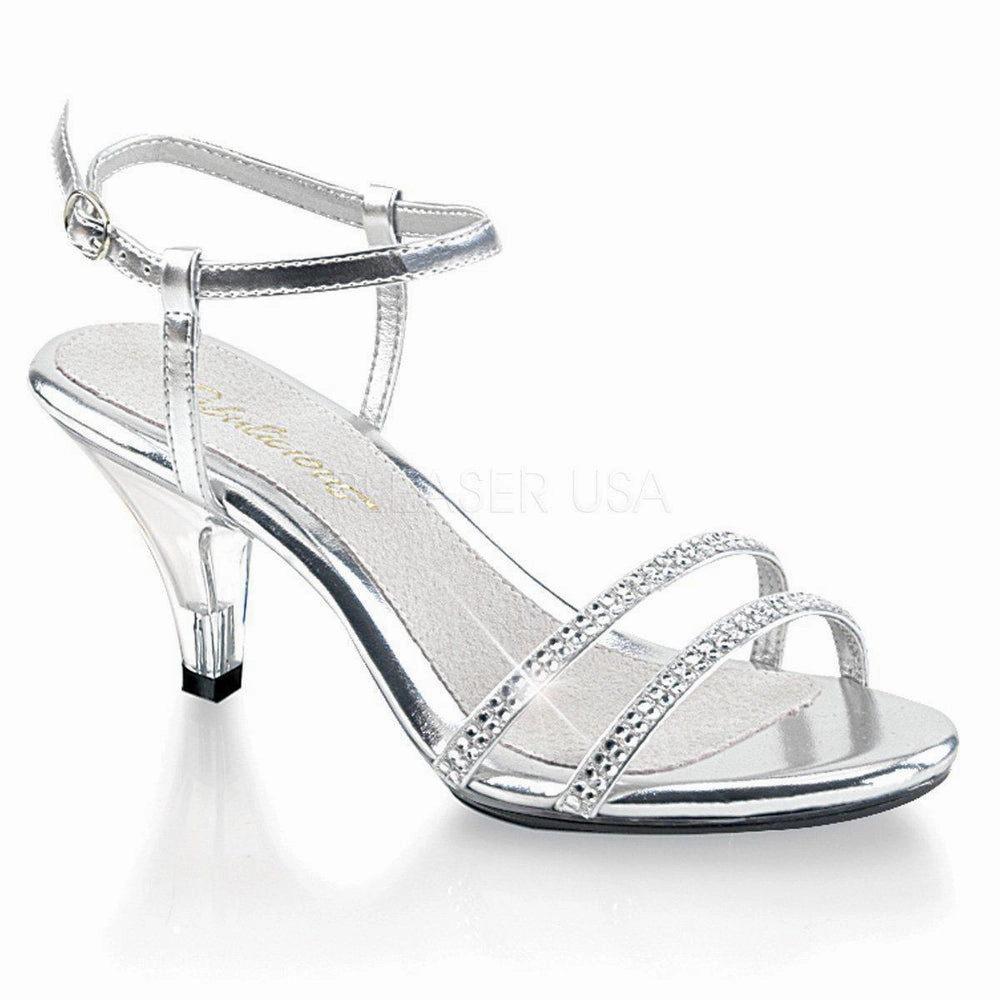 SS-BELLE-316  | Clear Faux Leather