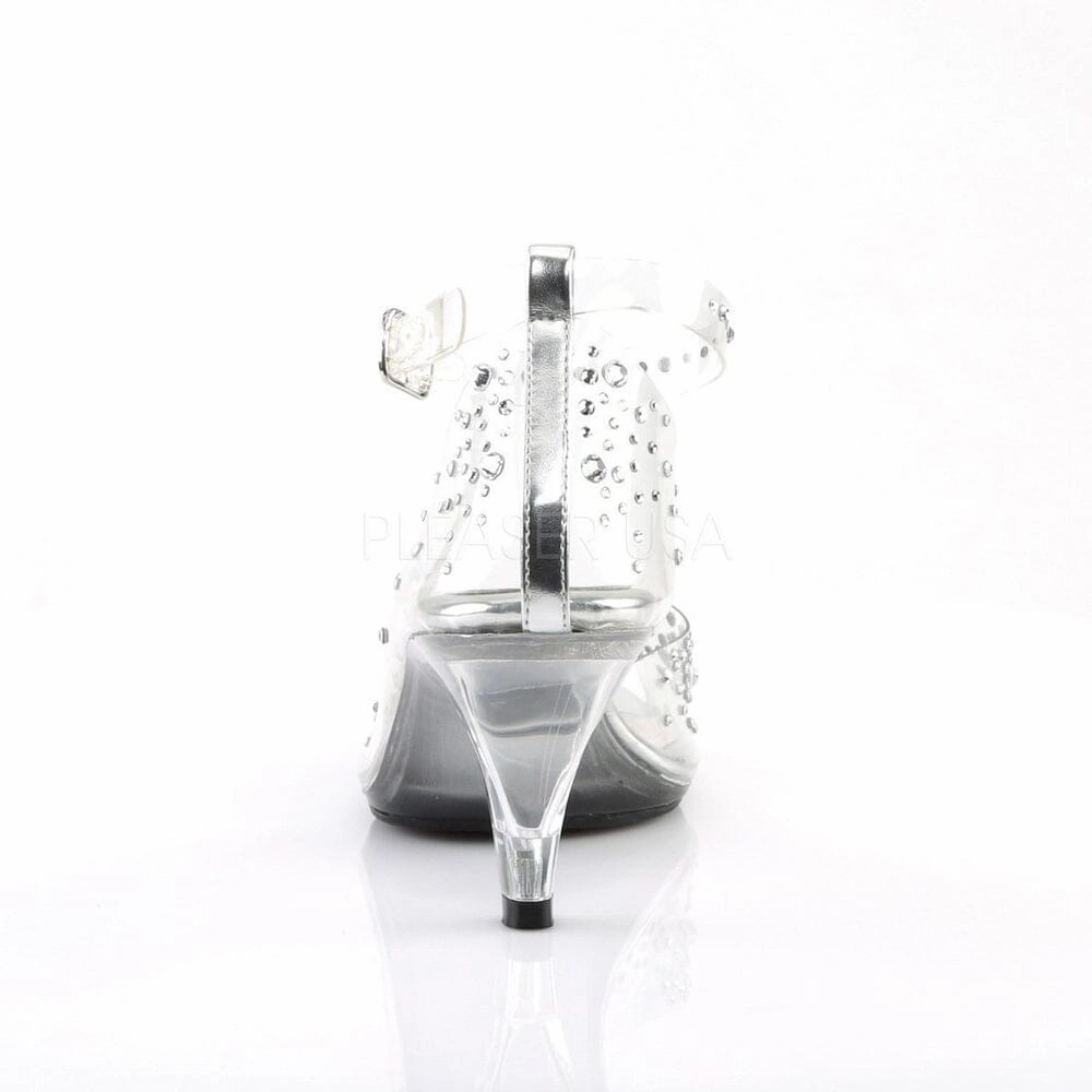 SS-BELLE-330RS Sandal | Clear Vinyl