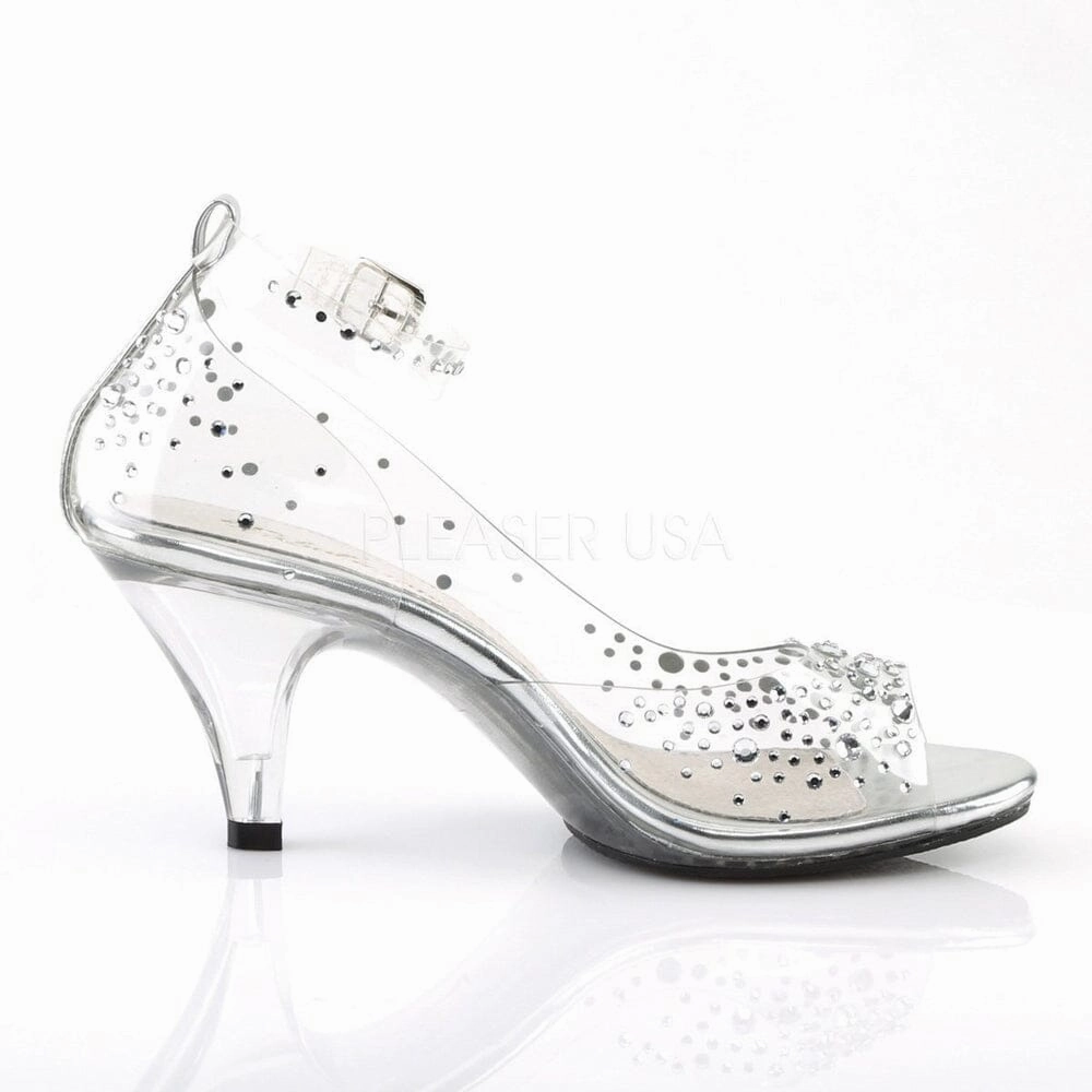 SS-BELLE-330RS Sandal | Clear Vinyl
