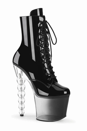 SS-BLISS-1020BC Black Patent Ankle Boot