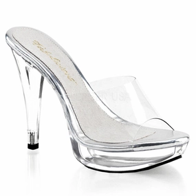 SS-COCKTAIL-501 Platform Slide | Clear Vinyl