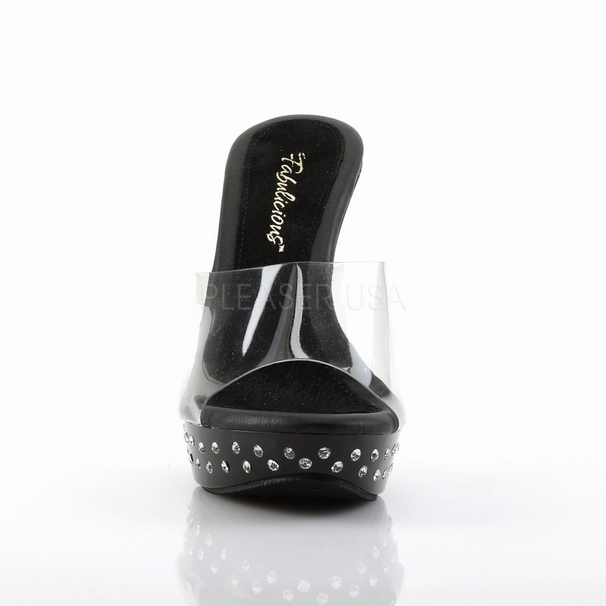 SS-COCKTAIL-501SDT Platform Slide | Black Vinyl