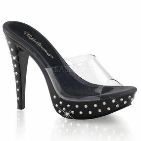 SS-COCKTAIL-501SDT Platform Slide | Black Vinyl