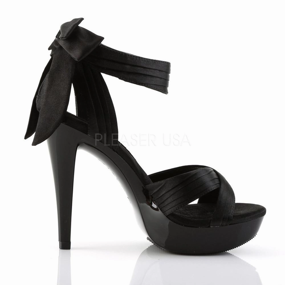 SS-COCKTAIL-568 Sandal | Black Fabric