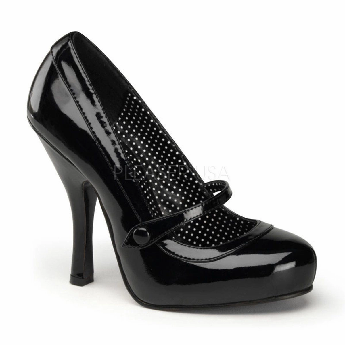 SS-CUTIEPIE-02 Pump  | Black Patent