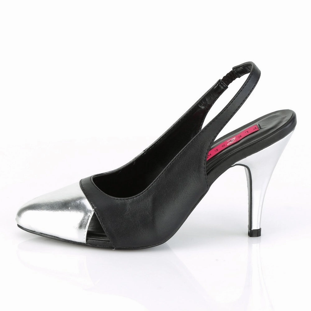 SS-DREAM-405 Pump | Black Faux Leather