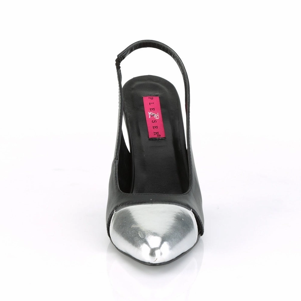 SS-DREAM-405 Pump | Black Faux Leather