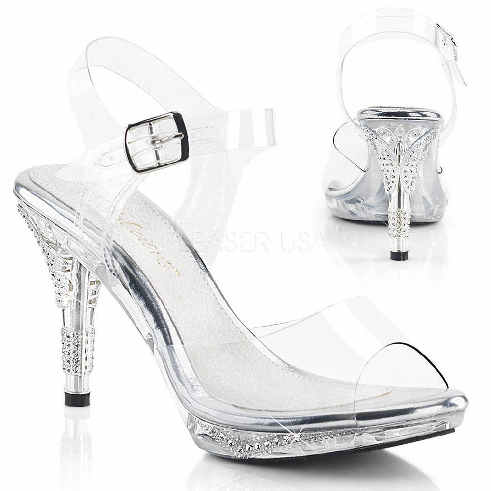 SS-IRIS-408 Sandal | Clear Vinyl