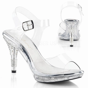 SS-IRIS-408 Sandal | Clear Vinyl