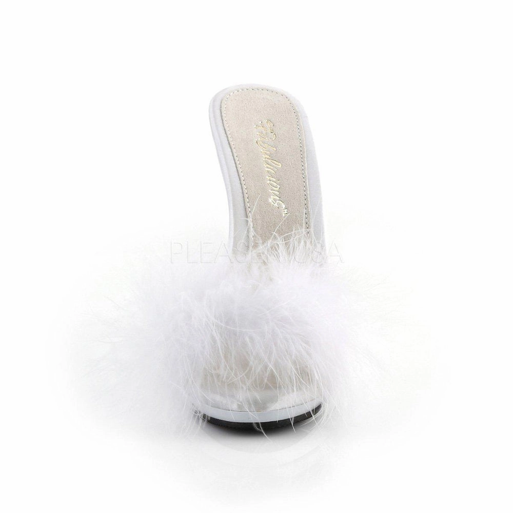 SS-POISE-501F Sandal | White Genuine Satin