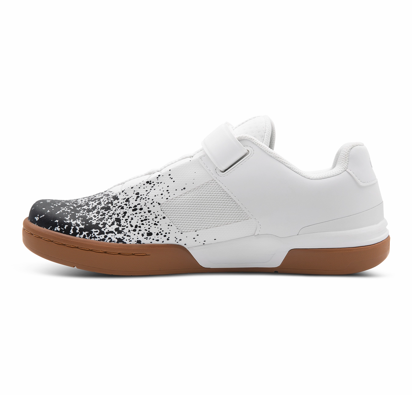 Stamp BOA Flat Shoes - Black/White Splatter