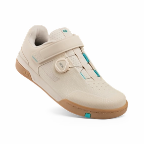 Stamp BOA Flat Shoes - Sand/Teal