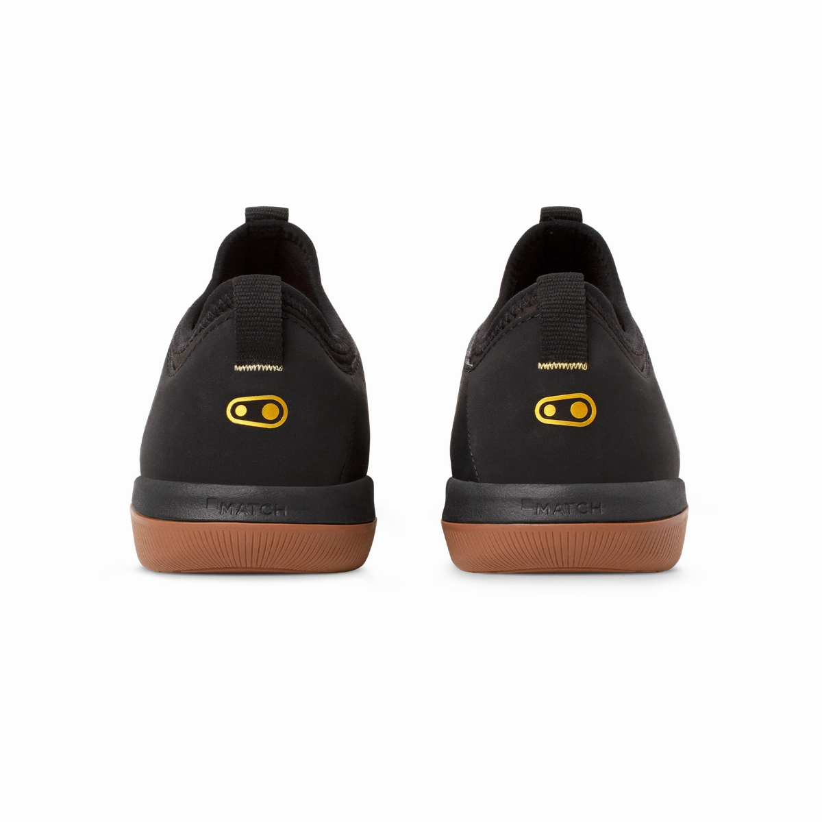 Stamp Street Fabio Flat Shoes - Black/Gum
