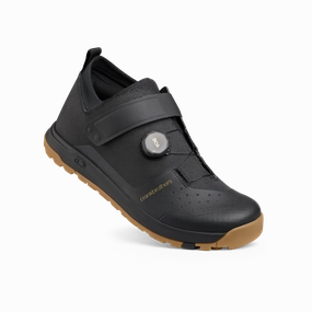 Stamp Trail BOA Flat Shoes - Black/Gold