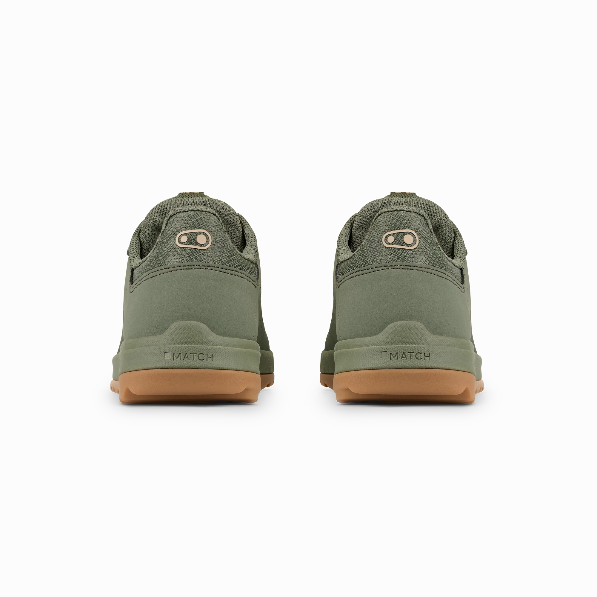 Stamp Trail Speed Lace Flat Shoes - Green/Gum