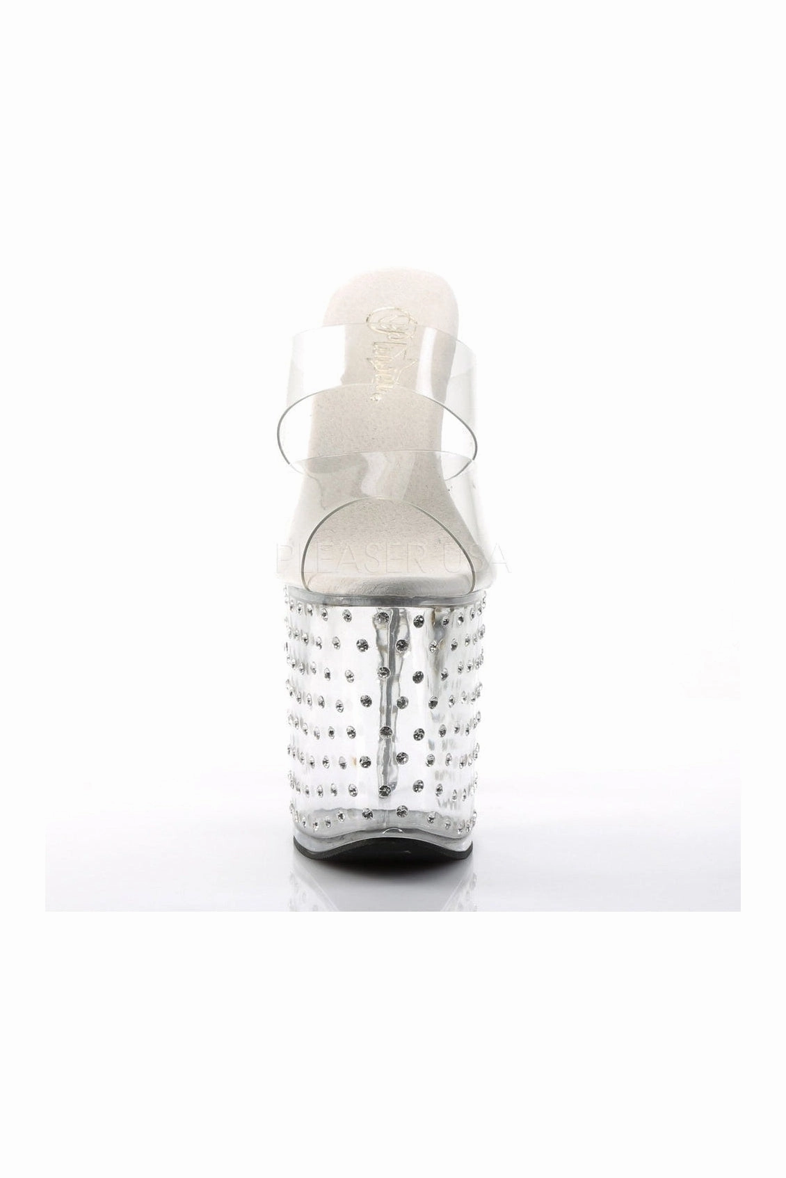 STARDUST-802 Platform Slide  | Clear Vinyl