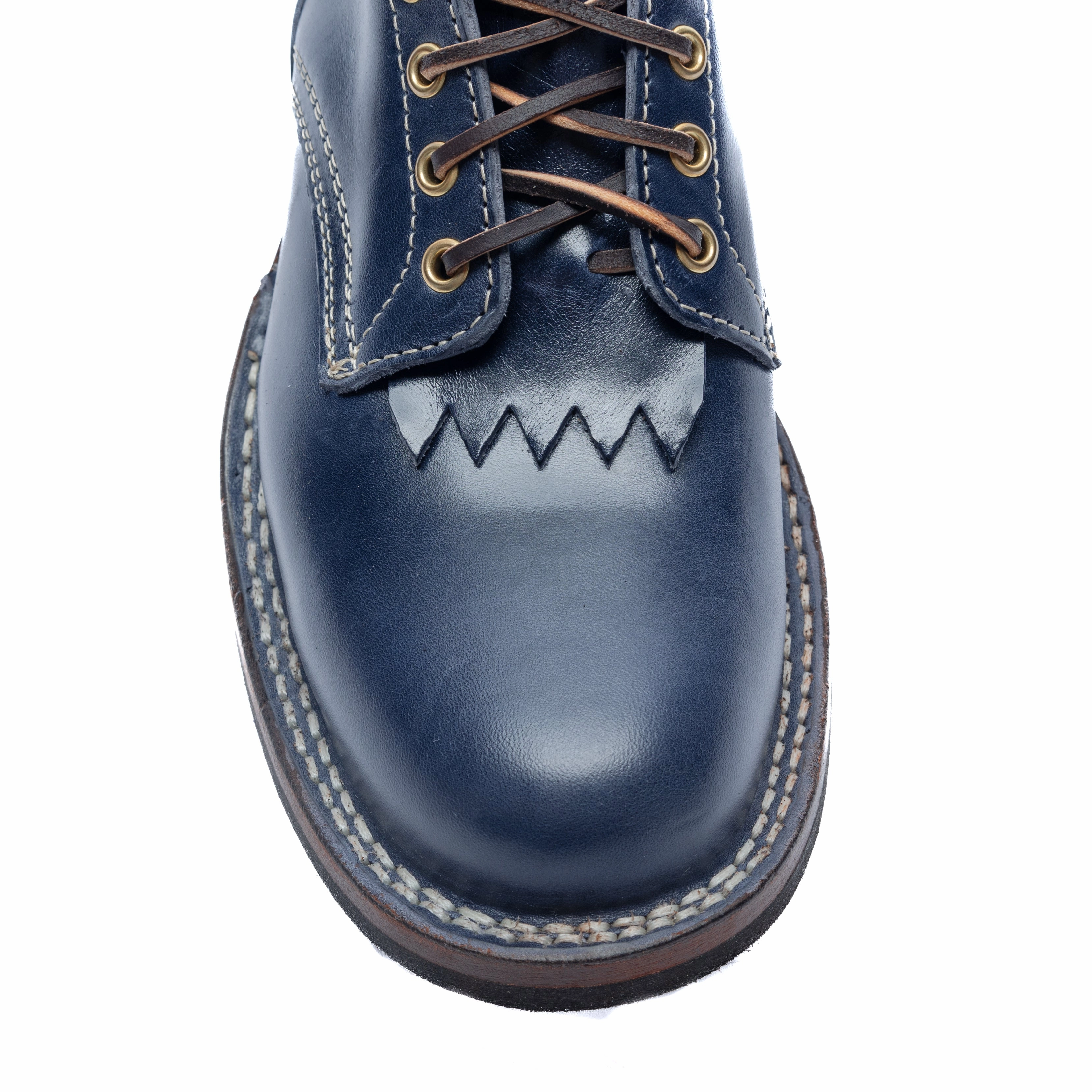 Stitchdown Cruiser - Navy Horsehide