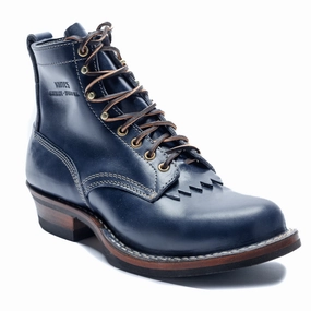 Stitchdown Cruiser - Navy Horsehide