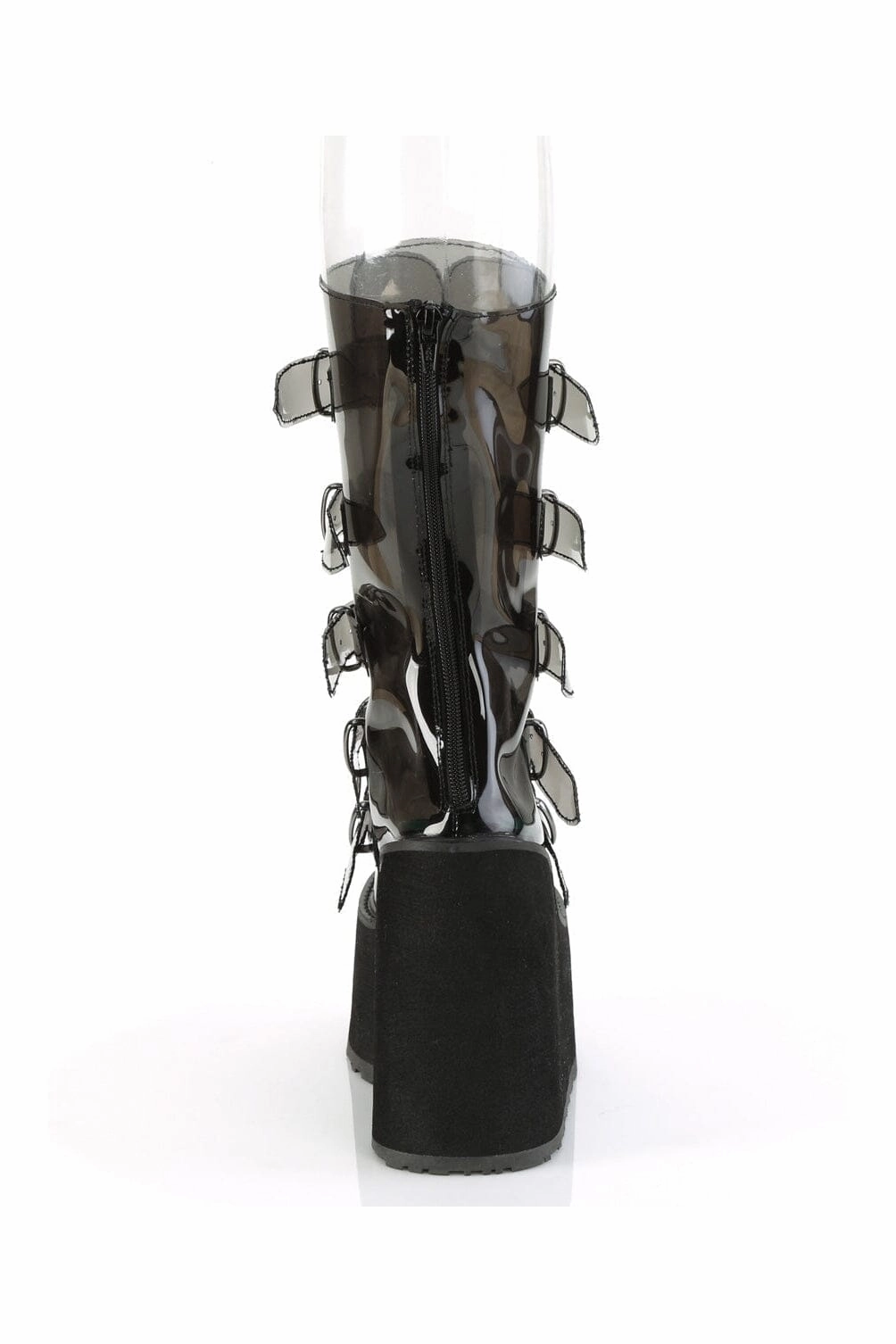SWING-230C Black Smoke Knee Boot