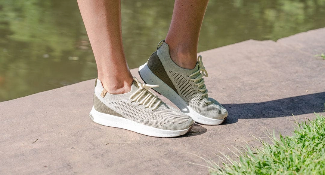 Tsavo 2.0 Women's Recycled PET Sneakers | Faded Green
