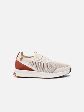 Tsavo 2.0 Women's Recycled PET Sneakers | White & Burgundy