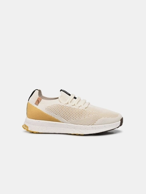 Tsavo 2.0 Women's Recycled PET Sneakers | White & Gold